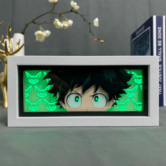 Izuku Midoriya Lamp: The Glow of a Hero in the Making