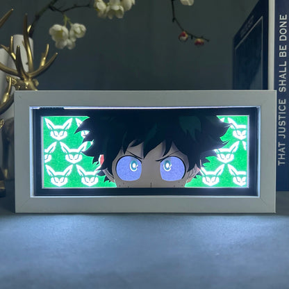 Izuku Midoriya Lamp: The Glow of a Hero in the Making