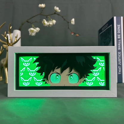 Izuku Midoriya Lamp: The Glow of a Hero in the Making