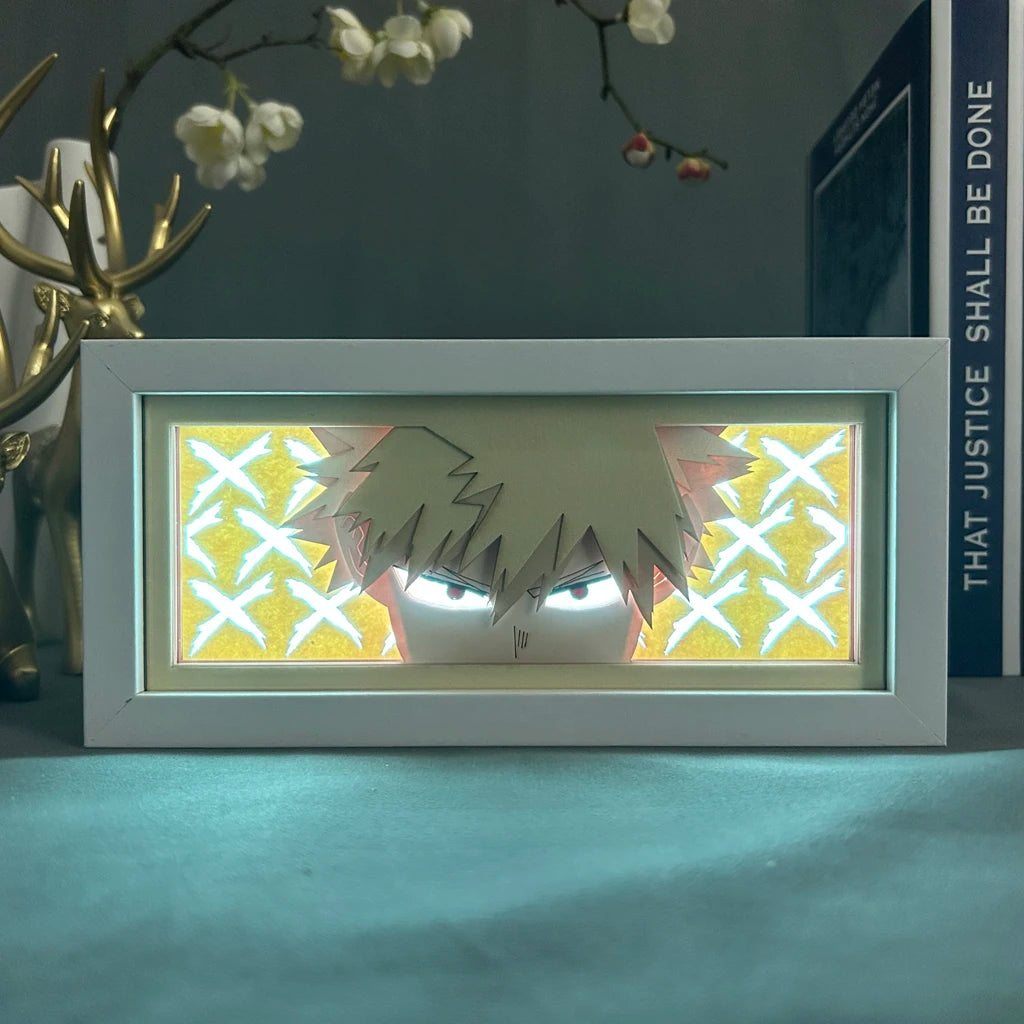 Katsuki Bakugo Lamp: The Brightness of the Explosion