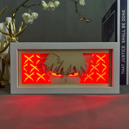 Katsuki Bakugo Lamp: The Brightness of the Explosion