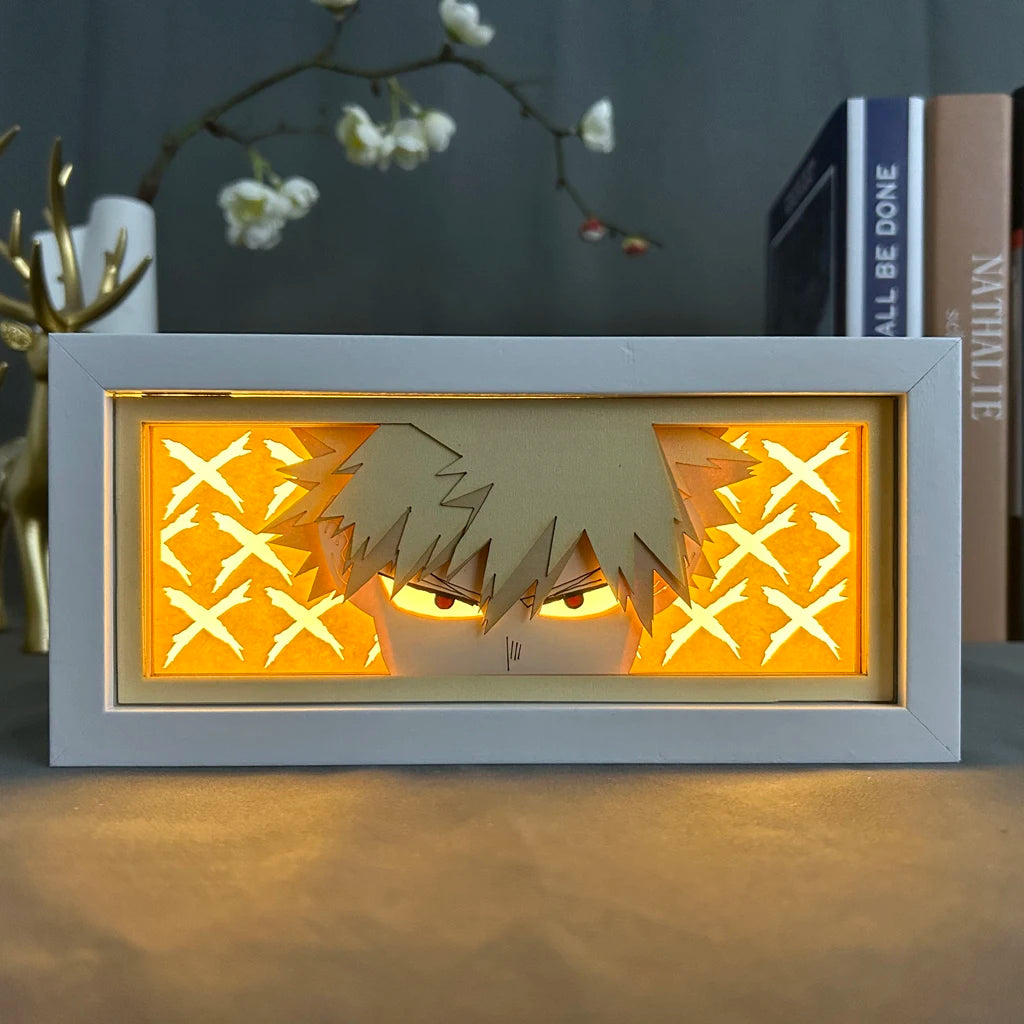 Katsuki Bakugo Lamp: The Brightness of the Explosion