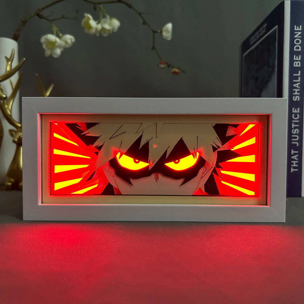 Katsuki Bakugo Lamp: The Explosive Glow of Ambition