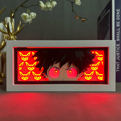 Izuku Midoriya Lamp: The Glow of a Hero in the Making